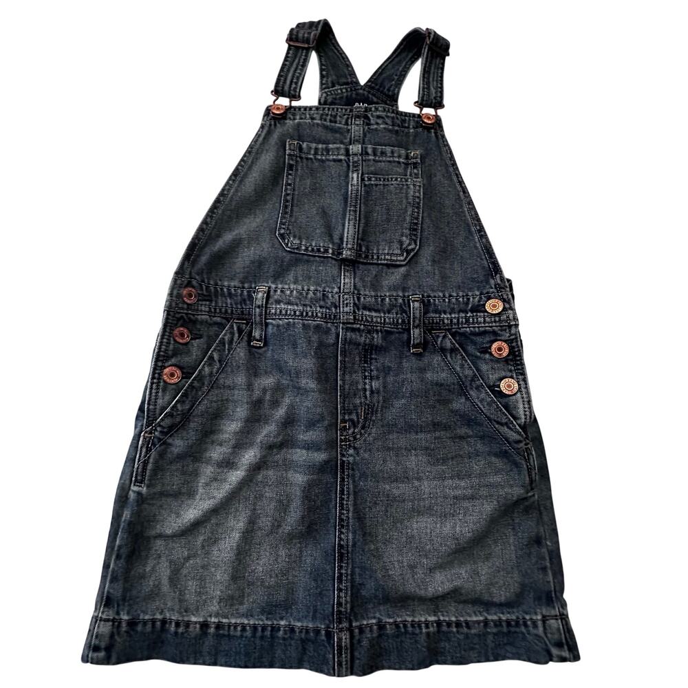 Gap Kids Denim Overall Dress  Size 8